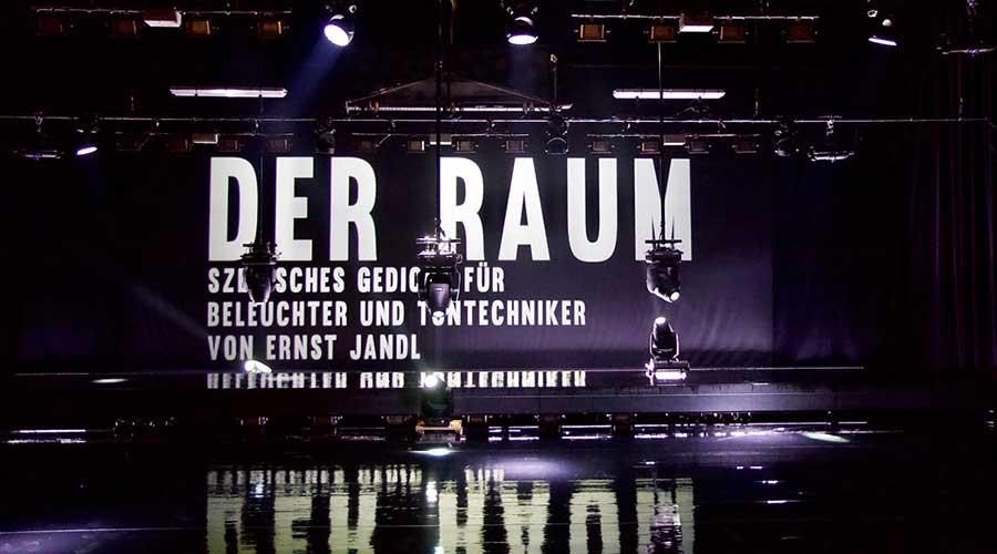 der raum ernst jandl Szenenfoto 1