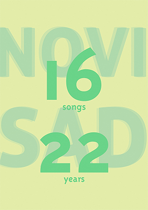 Novi Sad 16songs 22years