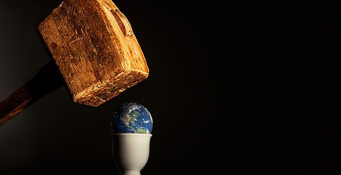 The Earth dies screaming